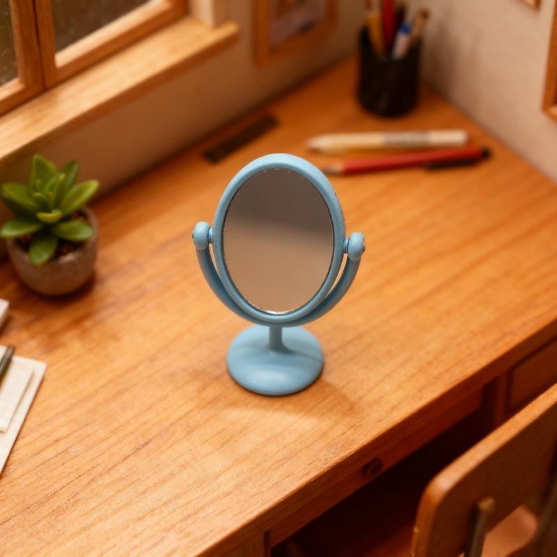โมเดลฉากโต๊ะเครื่องแป้งกระจกสไ - Resin Art Furniture บทวิจารณ์และราคา