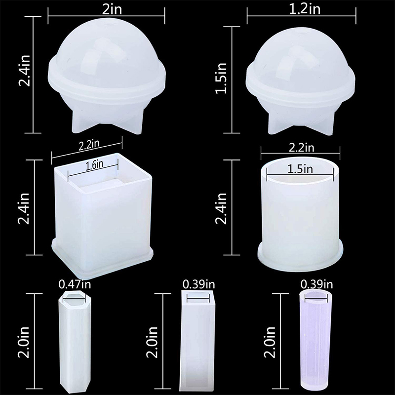 แม่พิมพ์เรซิ่นซิลิโคนสำหรับงาน - Resin Art Quantity บทวิจารณ์และราคา