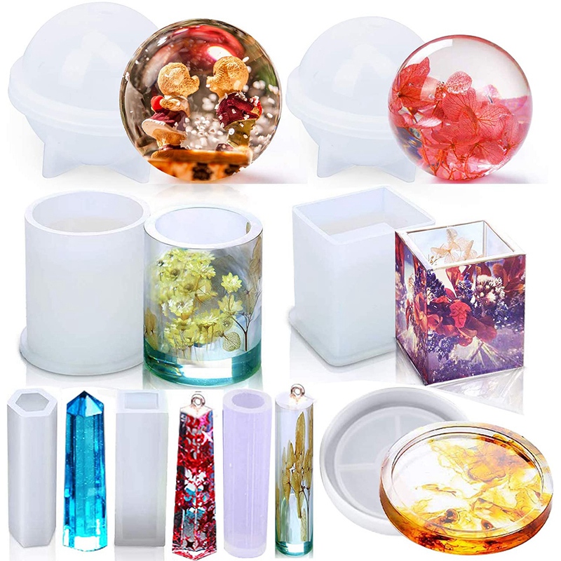 แม่พิมพ์เรซิ่นซิลิโคนสำหรับงาน - Resin Art Quantity บทวิจารณ์และราคา