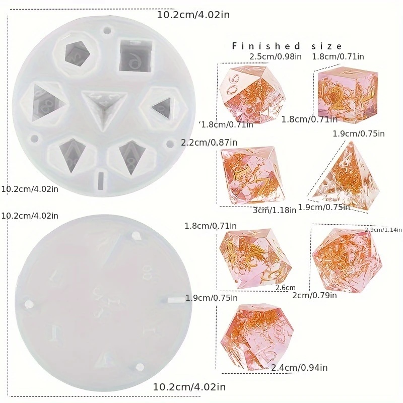 แม่พิมพ์ซิลิโคนเรซิ่น 1 ชุด, แ - Resin Art Guide บทวิจารณ์และราคา