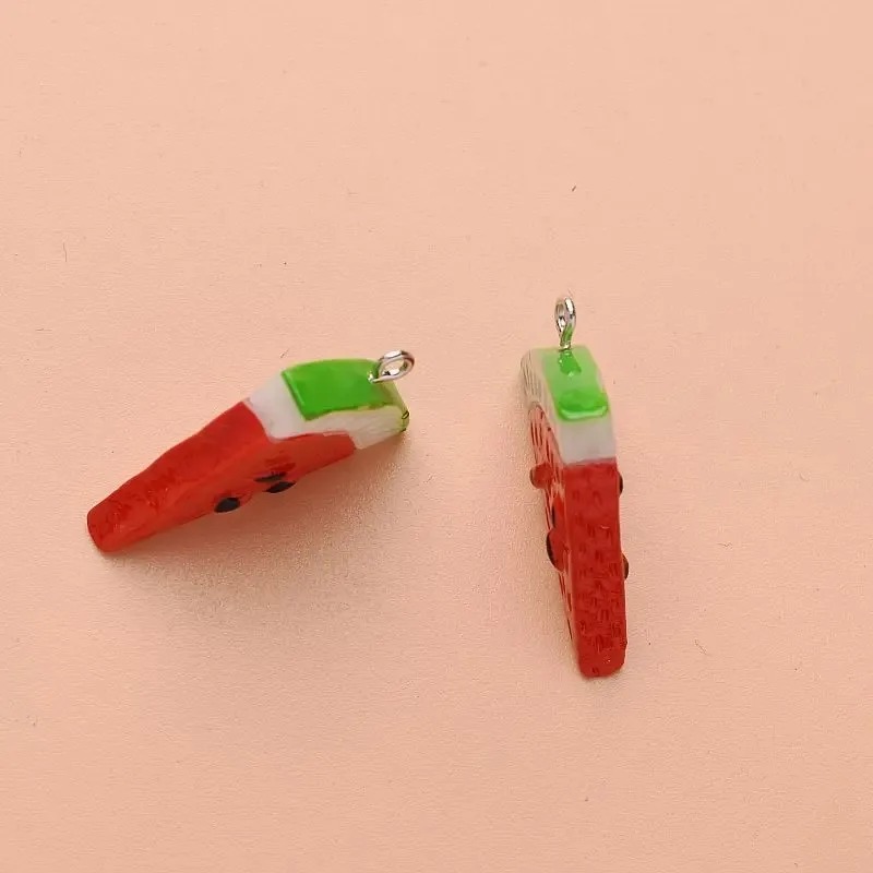 จี้เรซิ่นรูปแตงโมสามเหลี่ยมสอง - Resin Art Essentials บทวิจารณ์และราคา
