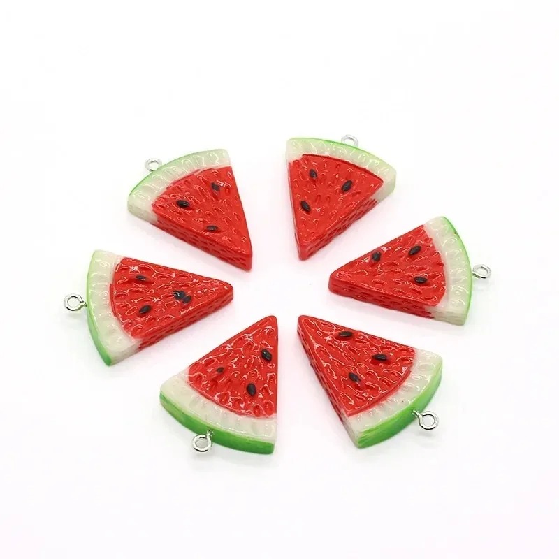 จี้เรซิ่นรูปแตงโมสามเหลี่ยมสอง - Resin Art Essentials บทวิจารณ์และราคา