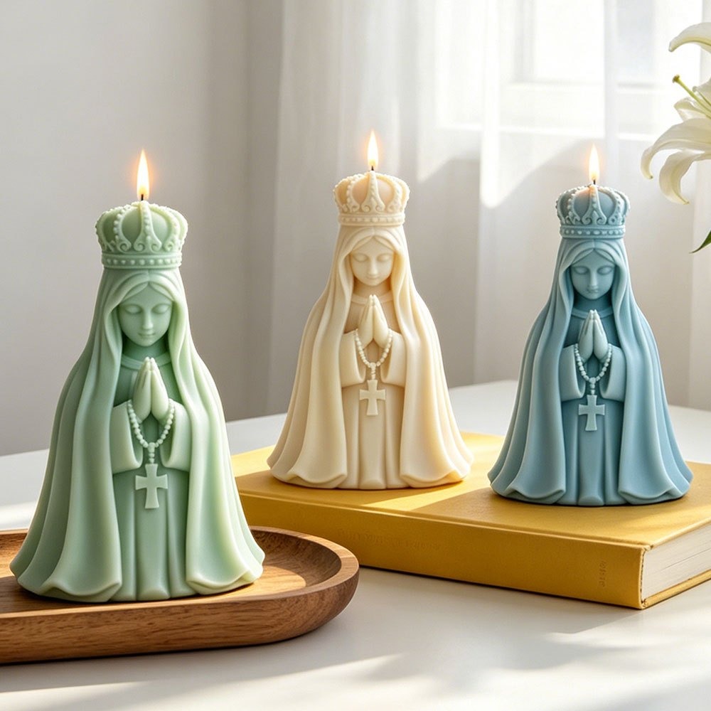 แม่พิมพ์เทียนซิลิโคนรูปพระแม่ม - Resin Art Furniture บทวิจารณ์และราคา