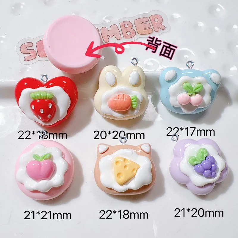 จี้เรซิ่นรูปเค้กผลไม้น่ารัก 10 - Resin Art Essentials บทวิจารณ์และราคา