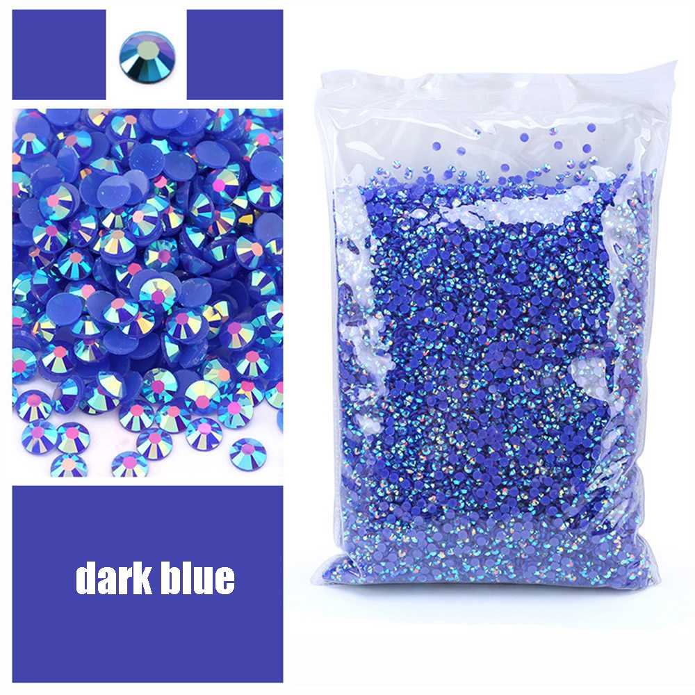 เรซิ่นรูปทรงแบนสีน้ำเงินเข้ม ไ - Resin Art Quantity บทวิจารณ์และราคา