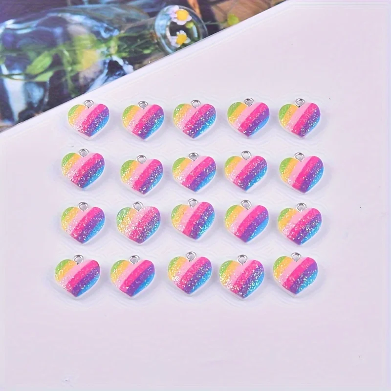 ชาร์มเรซิ่นรูปหัวใจหลากสี 10 ช - Resin Art Essentials บทวิจารณ์และราคา