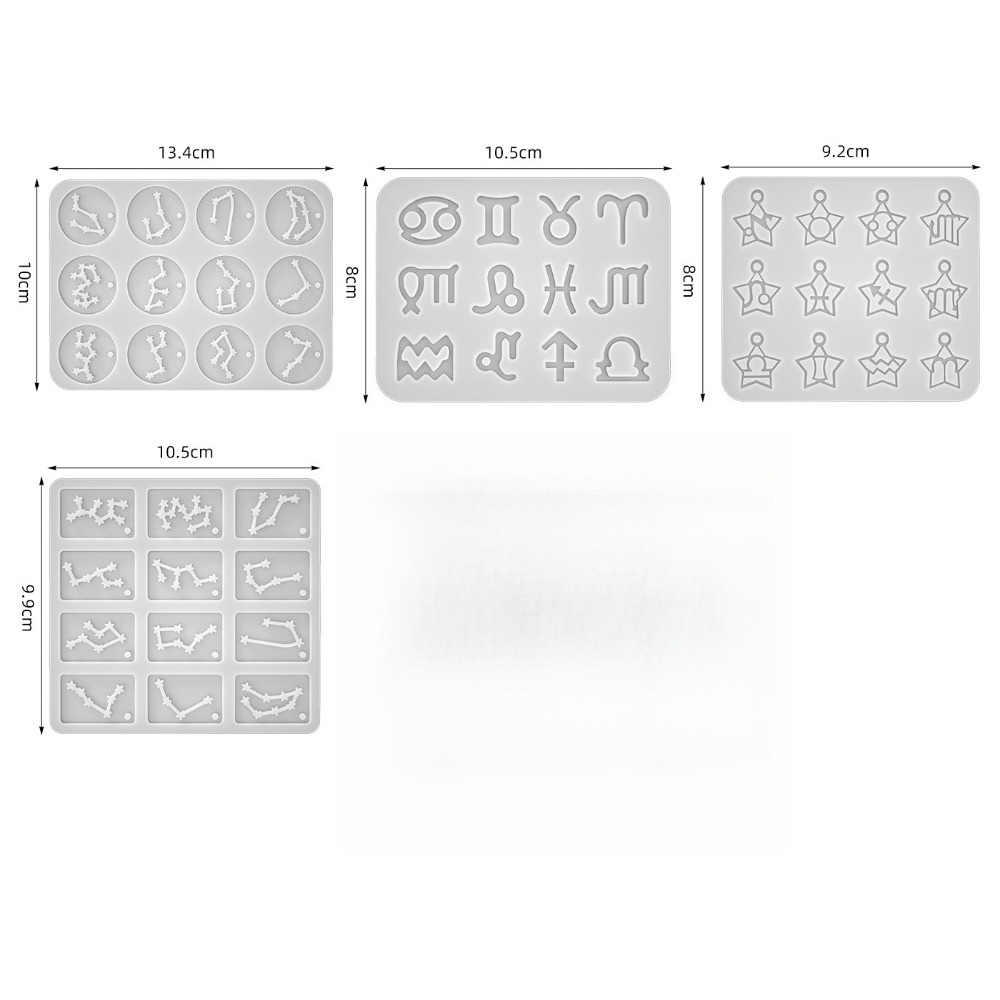 แม่พิมพ์เรซิ่นรูปกลุ่มดาว 12 ร - Resin Art Guide บทวิจารณ์และราคา