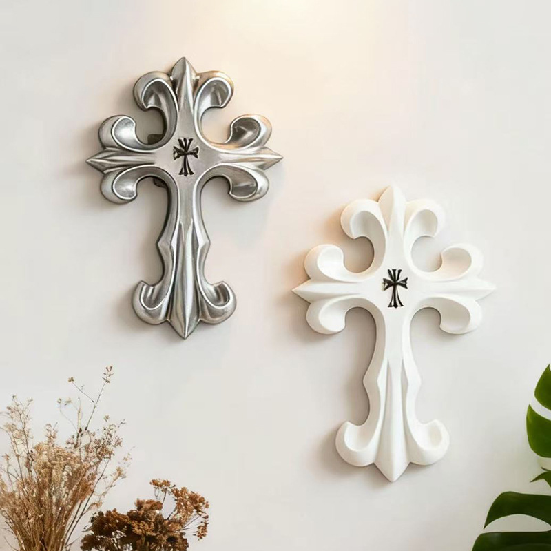 ของตกแต่งผนังรูปกางเขนสไตล์โกธ - Resin Art Furniture บทวิจารณ์และราคา