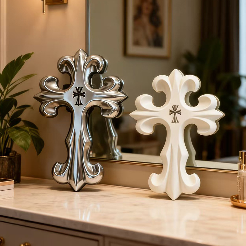 ของตกแต่งผนังรูปกางเขนสไตล์โกธ - Resin Art Furniture บทวิจารณ์และราคา
