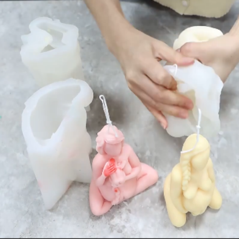 แม่พิมพ์เทียนซิลิโคนรูปแม่ลูก  - Resin Art Furniture บทวิจารณ์และราคา
