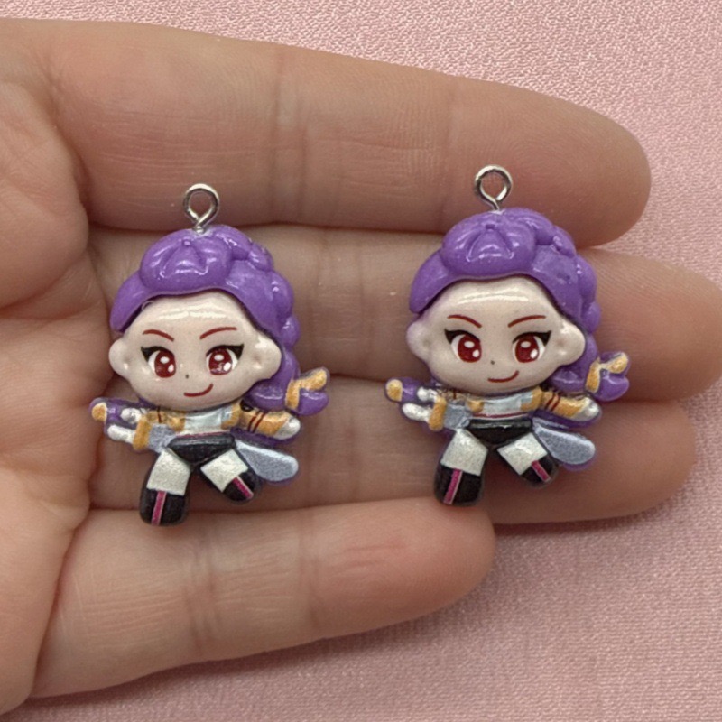จี้การ์ตูนเรซิ่น 10 ชิ้น, ต่าง - Resin Art Essentials บทวิจารณ์และราคา