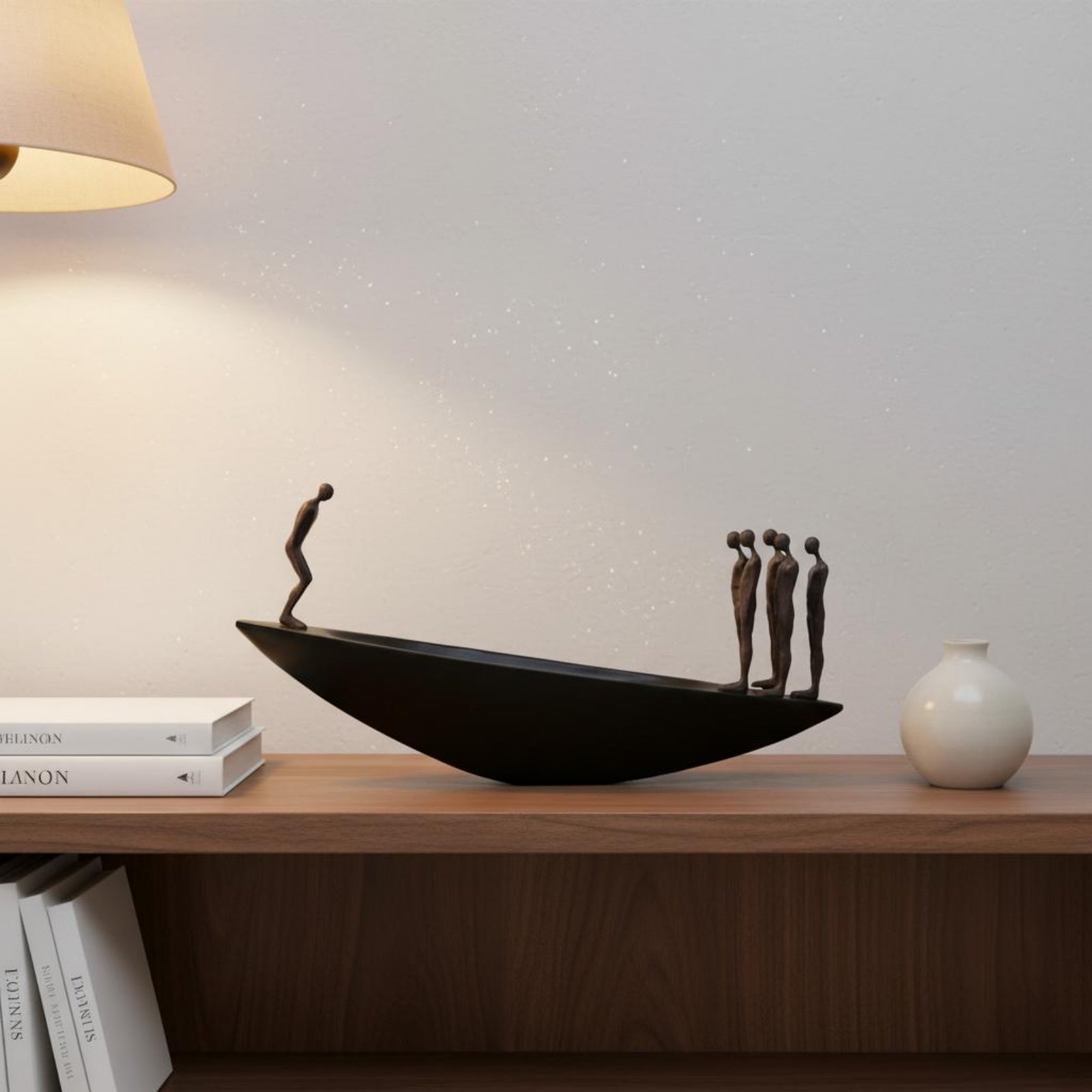 รูปปั้นเรือใบเรซิ่นสมัยใหม่ สไ - Resin Art Furniture บทวิจารณ์และราคา