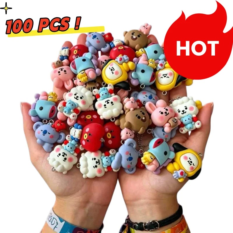 ชุด 7 ชิ้น BT21 ชาร์มการ์ตูนเร - Resin Art Essentials บทวิจารณ์และราคา