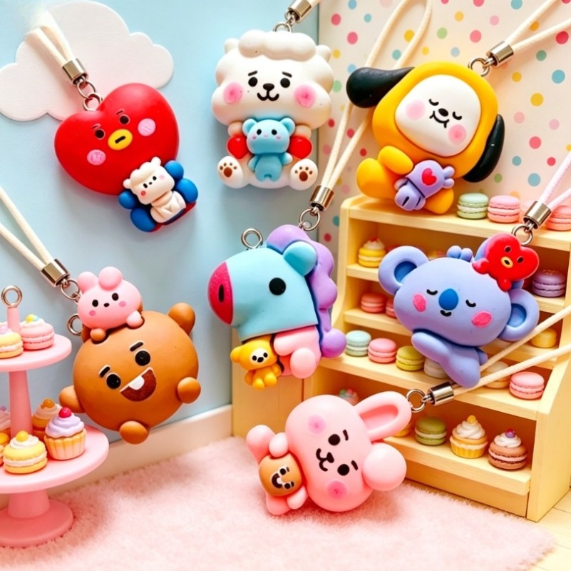 ชุด 7 ชิ้น BT21 ชาร์มการ์ตูนเร - Resin Art Essentials บทวิจารณ์และราคา