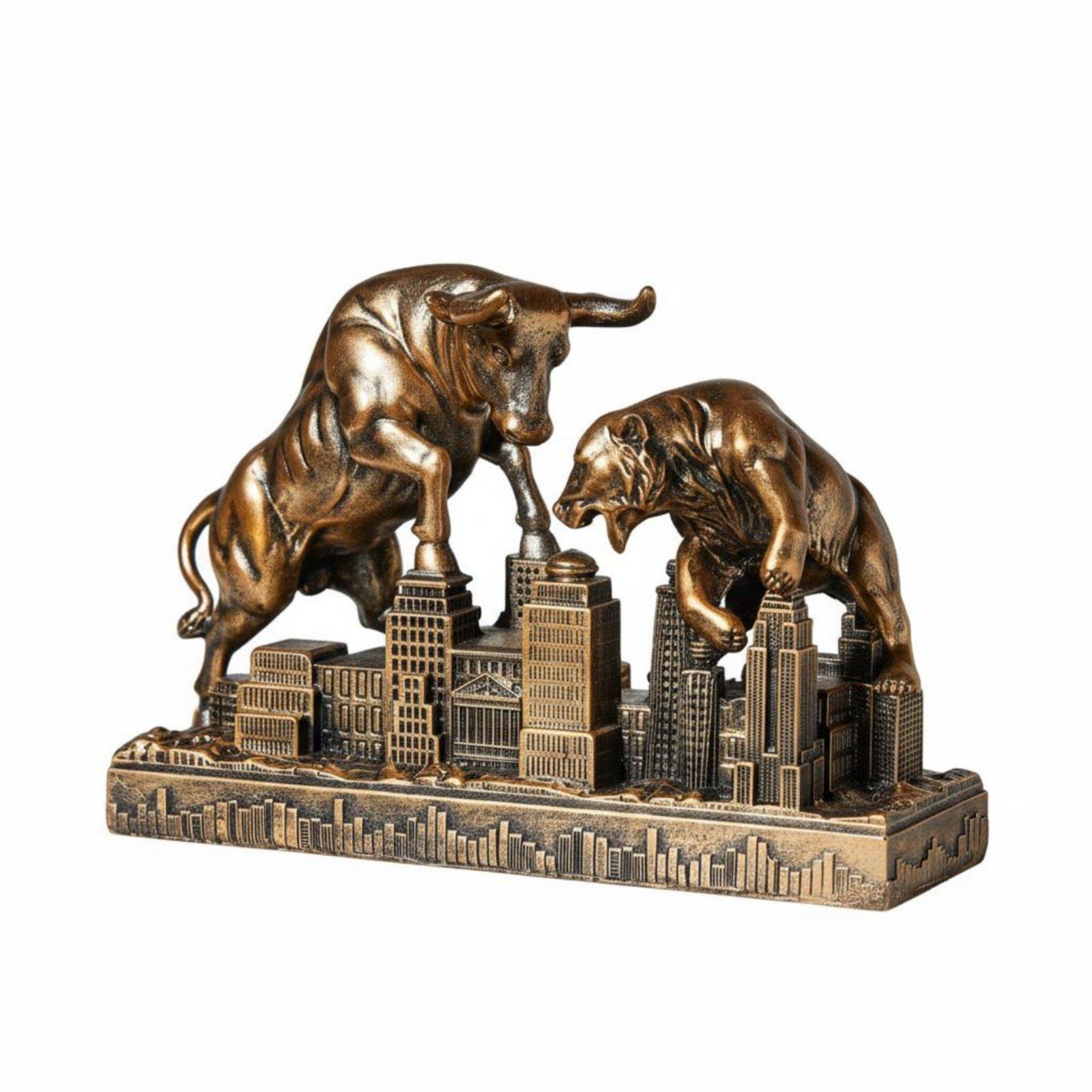 รูปปั้นวัวและหมีสร้างแรงบันดาล - Resin Art Business บทวิจารณ์และราคา