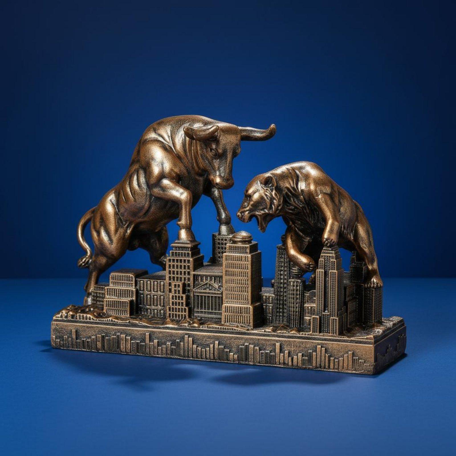 รูปปั้นวัวและหมีสร้างแรงบันดาล - Resin Art Business บทวิจารณ์และราคา