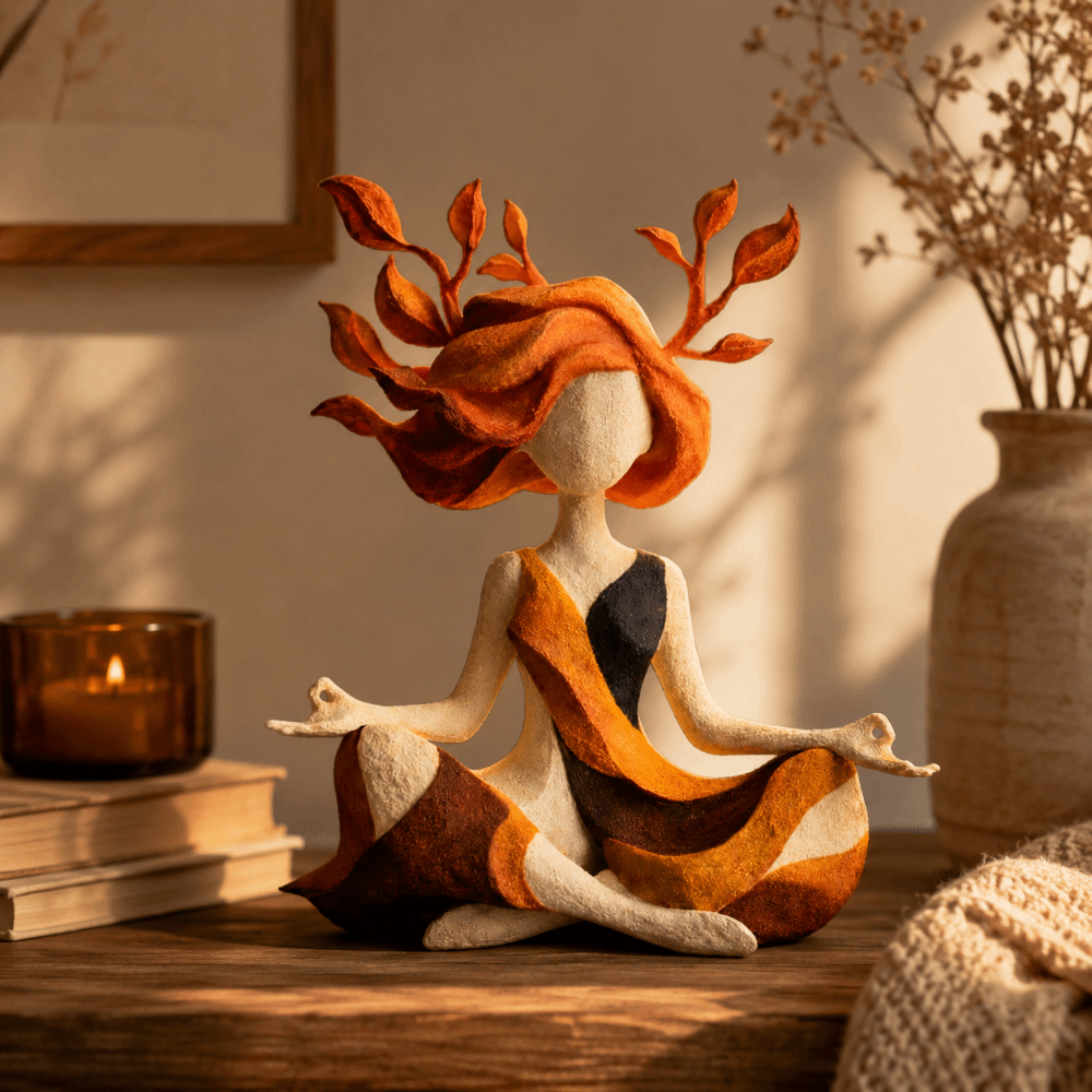 รูปปั้นเรซิ่นสำหรับนั่งสมาธิ ส - Resin Art Furniture บทวิจารณ์และราคา