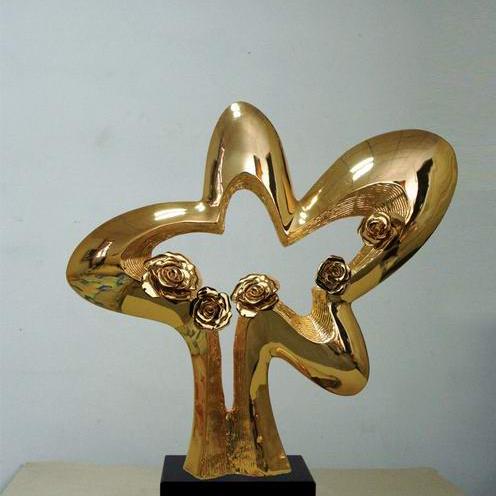 *z รูปปั้นเรซินสีทองสไตล์จีนสำ - Resin Art Business บทวิจารณ์และราคา