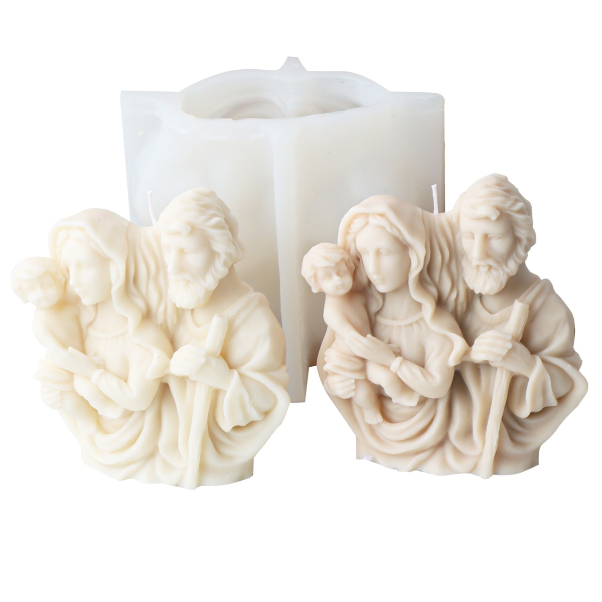 3D ครอบครัวศักดิ์สิทธิ์รูปปั้น - Resin Art Furniture บทวิจารณ์และราคา