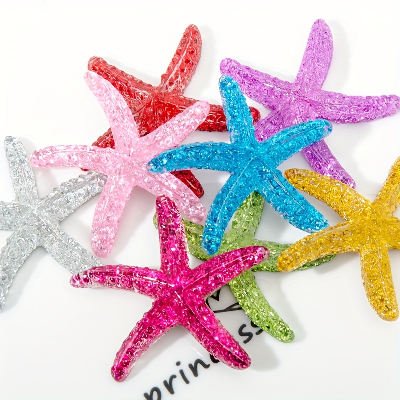 10 ชิ้น 1.57 นิ้วรูปปลาดาวเรซิ - Resin Art Furniture บทวิจารณ์และราคา