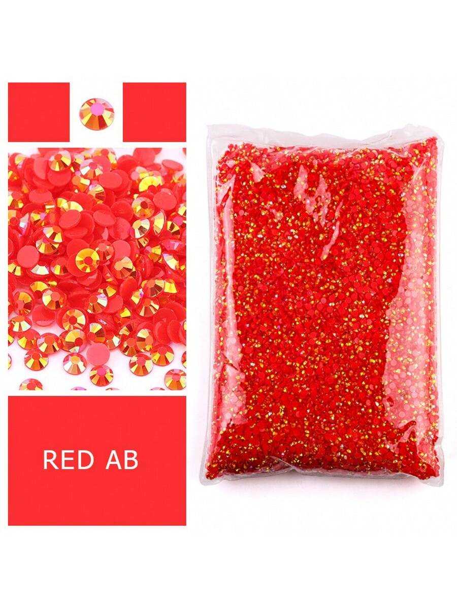 เรซิ่นรูปทรงแบนสีแดง ไม่ใช่แบบ - Resin Art Quantity บทวิจารณ์และราคา